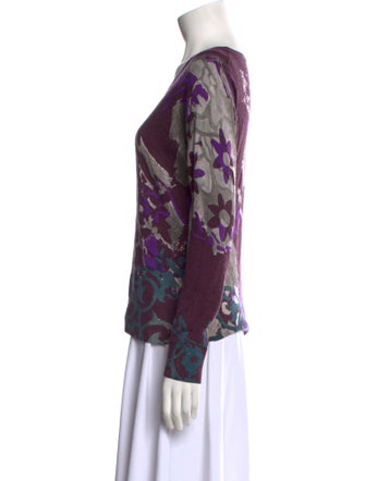 Etro Silk Printed Sweater