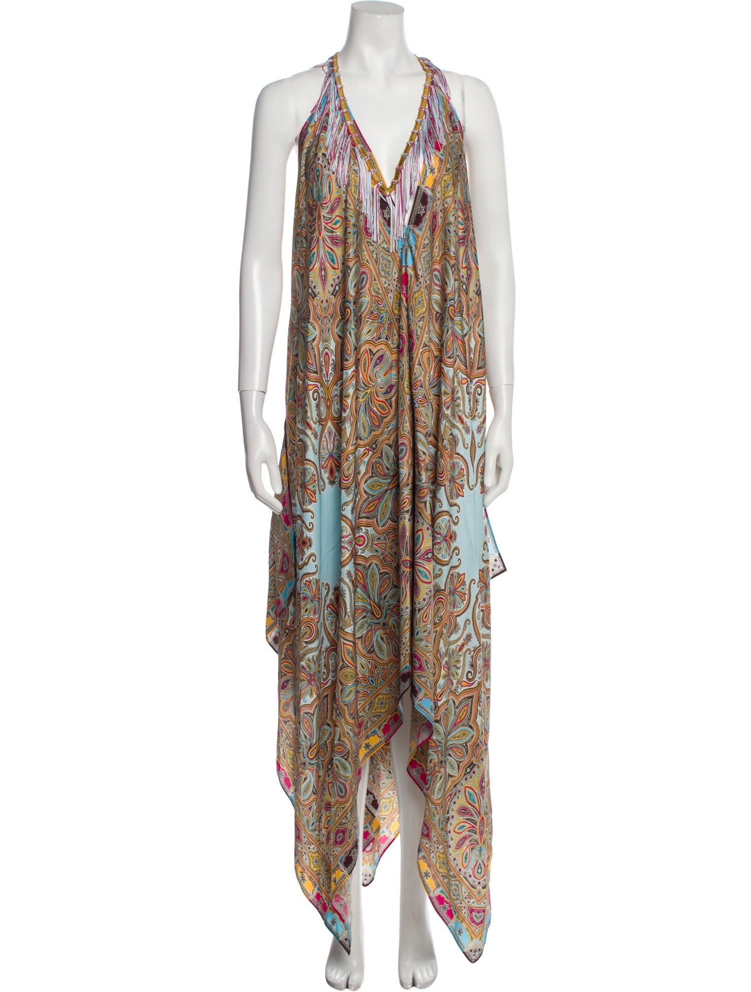 Etro Printed Long Dress