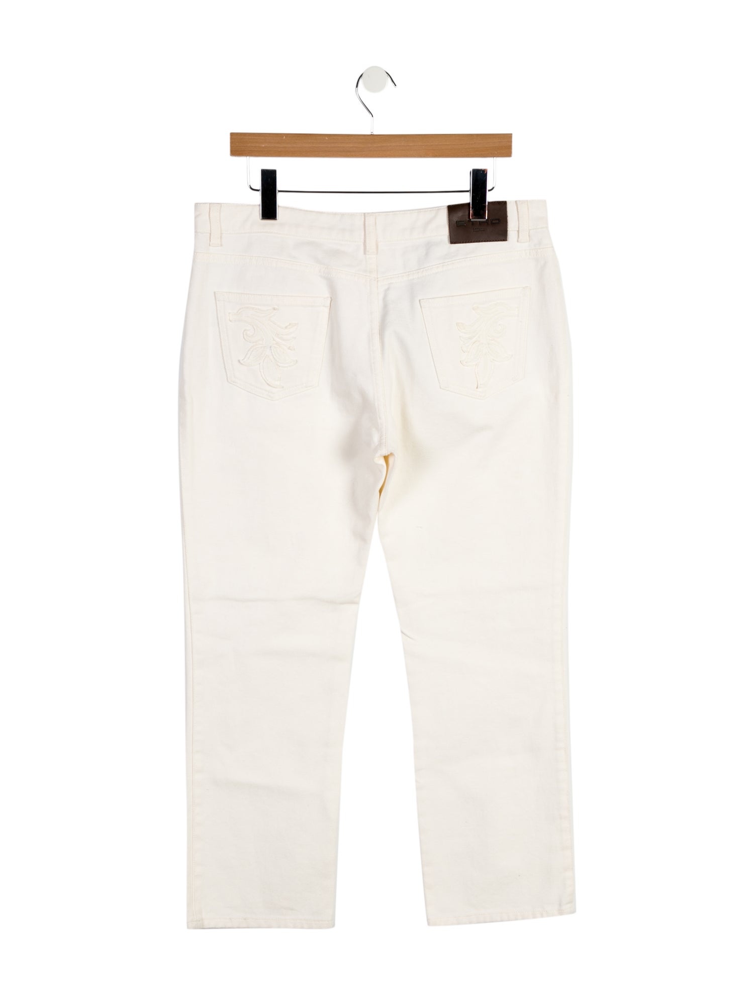 Etro High-Rise Straight Leg Jeans w/ Tags