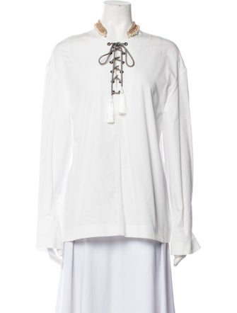 Etro V-Neck Long Sleeve Tunic