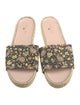 Etro Canvas Floral Print Espadrilles