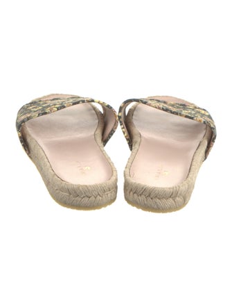 Etro Canvas Floral Print Espadrilles