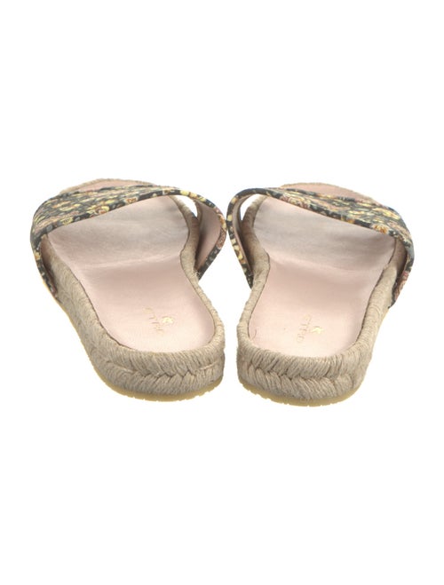 Etro Canvas Floral Print Espadrilles