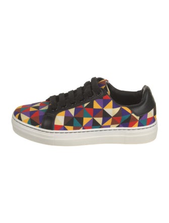 Etro Canvas Printed Sneakers