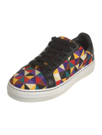 Etro Canvas Printed Sneakers