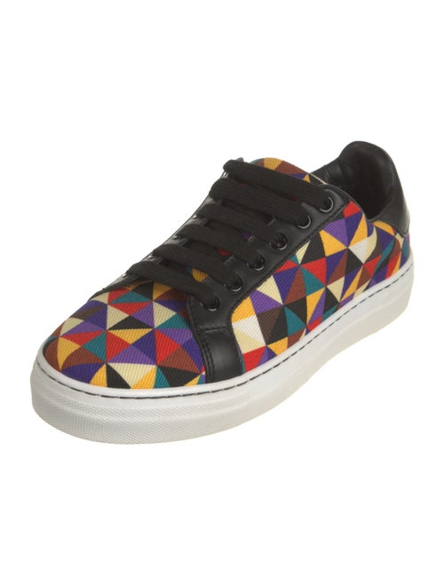 Etro Canvas Printed Sneakers