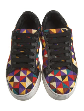 Etro Canvas Printed Sneakers