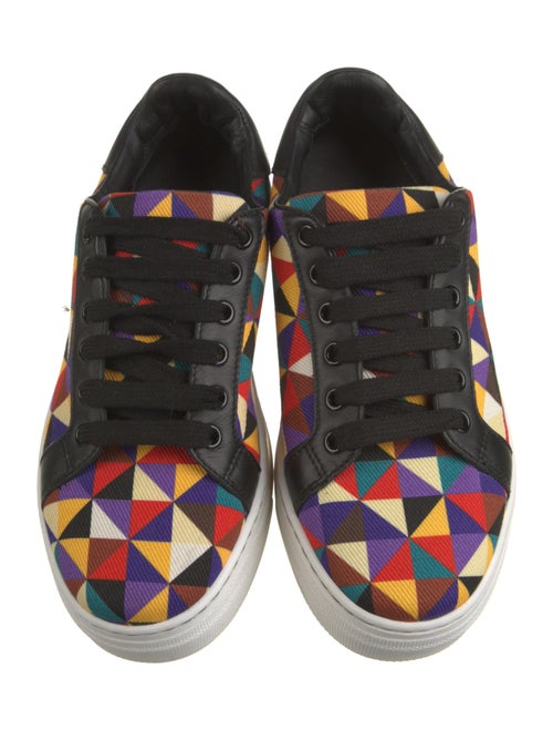 Etro Canvas Printed Sneakers