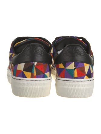 Etro Canvas Printed Sneakers