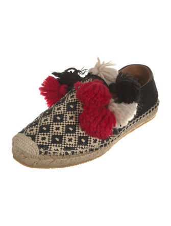 Etro Suede Floral Print Espadrilles