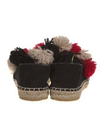 Etro Suede Floral Print Espadrilles