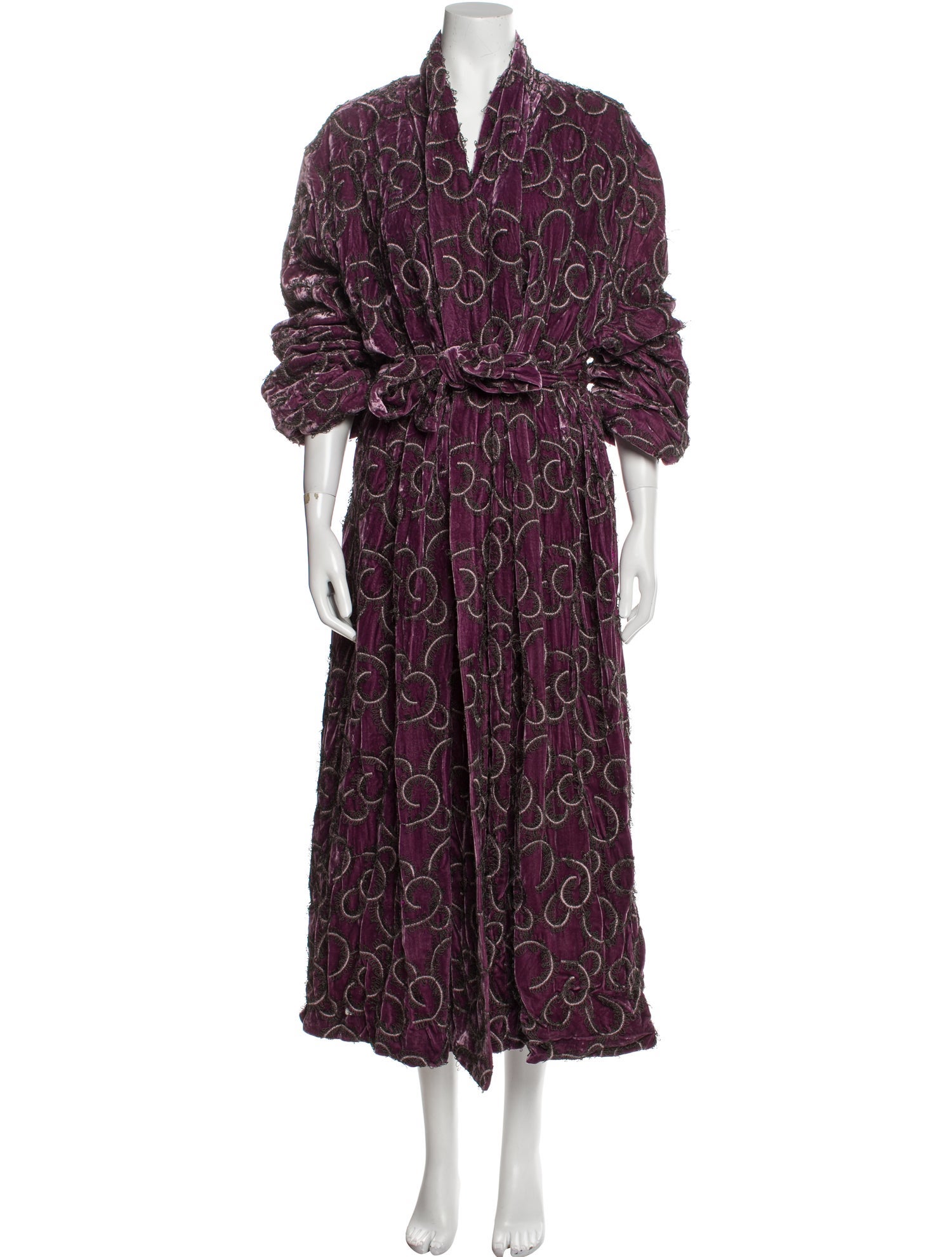 Etro Plaid Print Coat