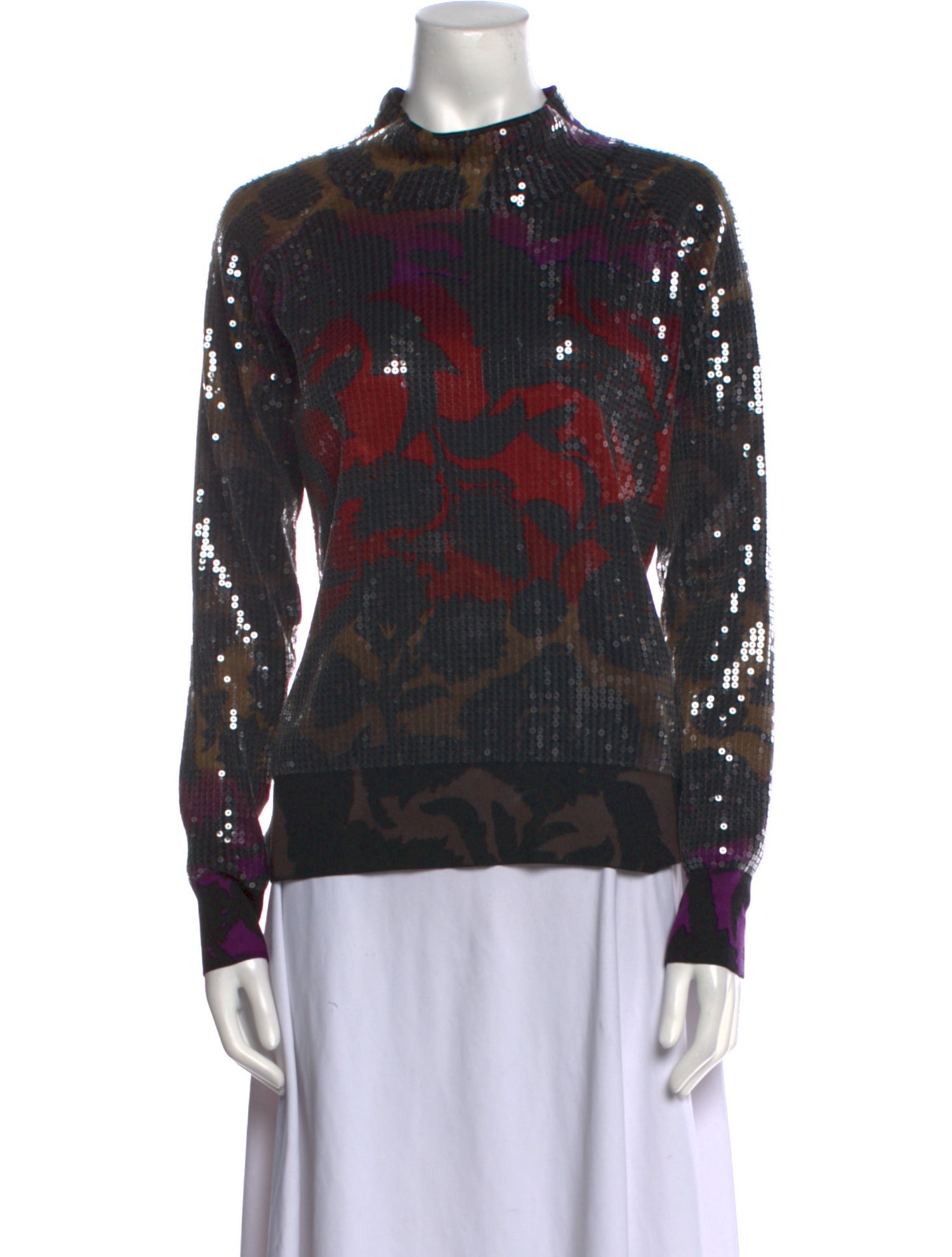 Etro Silk Printed Sweater