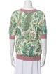 Etro Linen Paisley Print Sweater