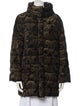 Etro Paisley Print Faux Fur Jacket