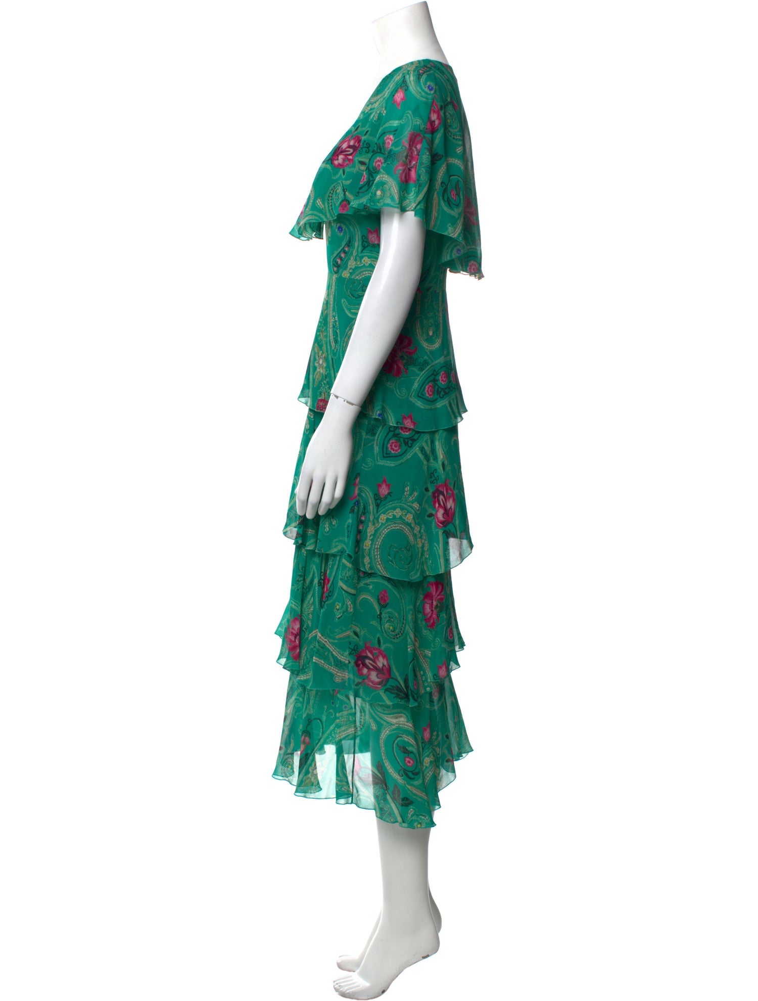 Etro Silk Midi Length Dress