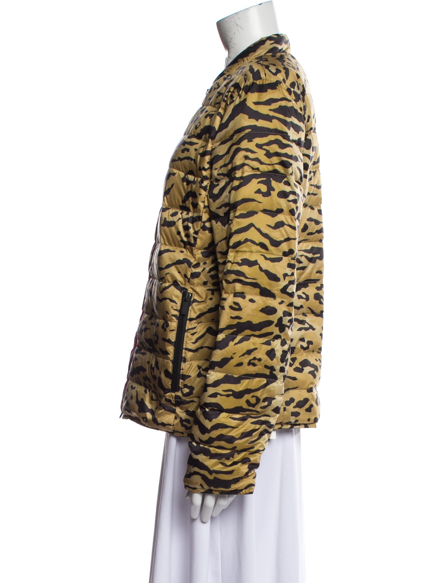 Etro Animal Print Down Jacket