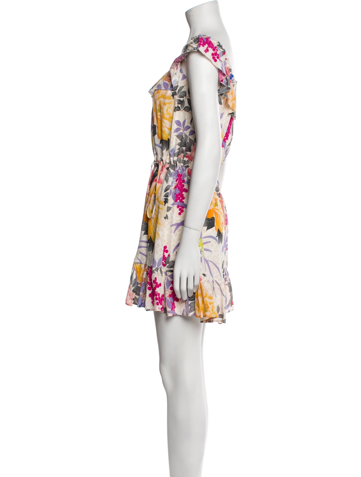 Etro Floral Print Mini Dress