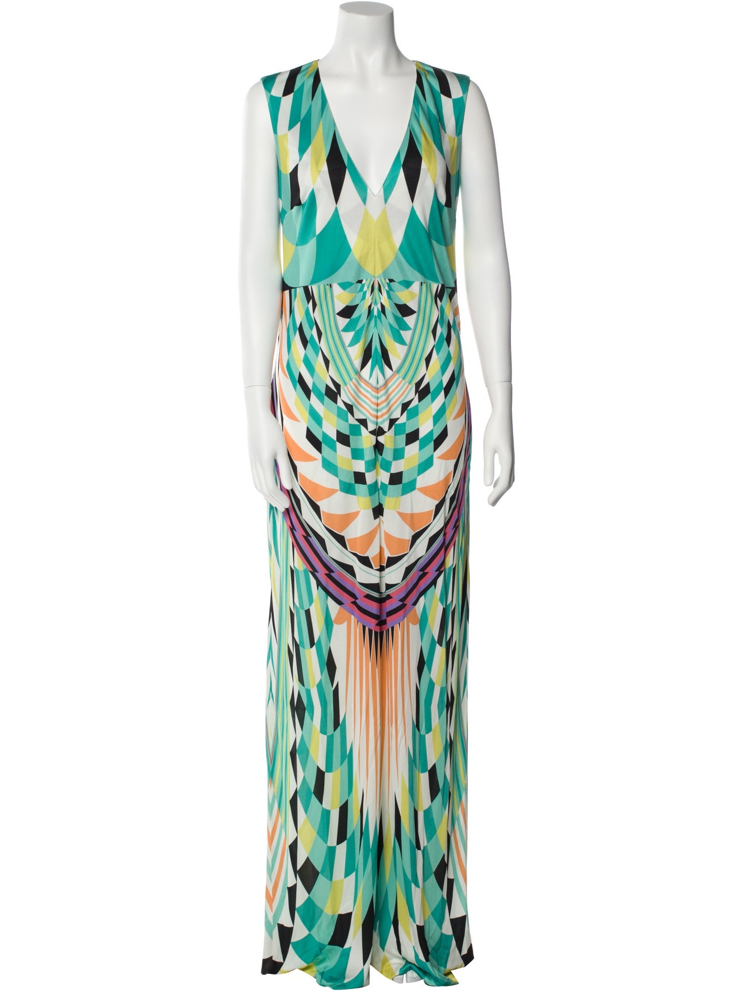 Etro Silk Printed Jumpsuit