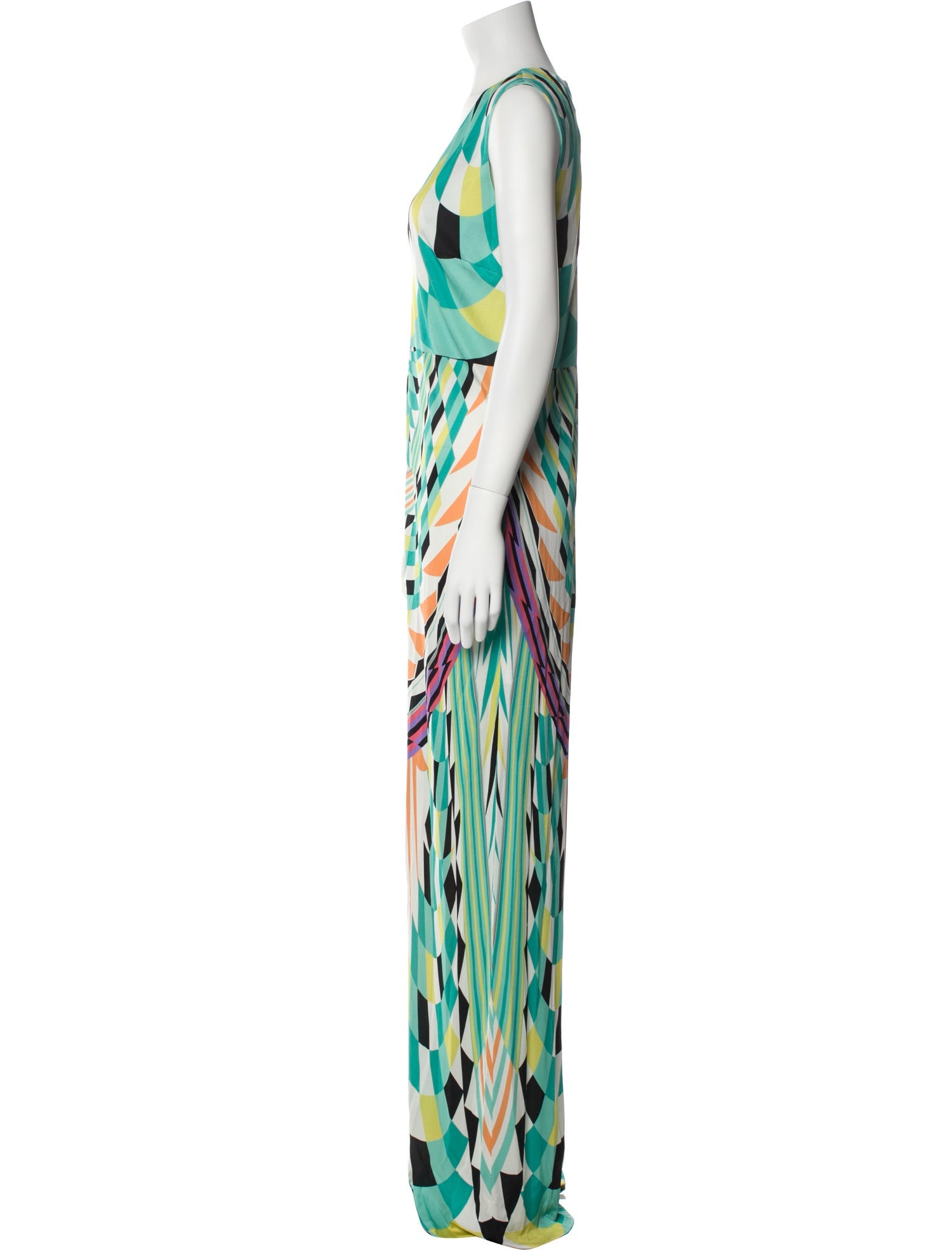 Etro Silk Printed Jumpsuit