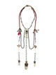 Etro Multi Stone & Enamel Lavalier Necklace