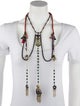 Etro Multi Stone & Enamel Lavalier Necklace