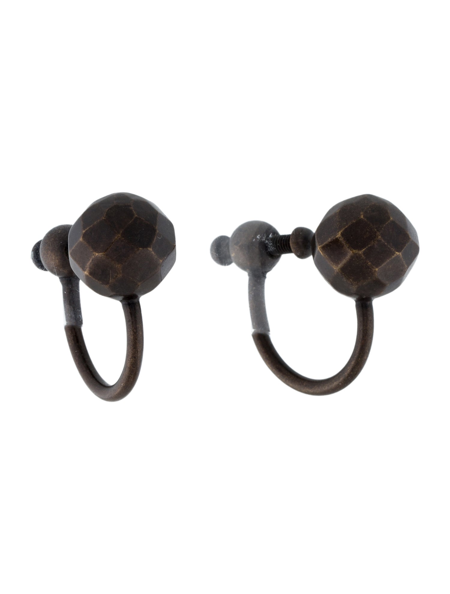 Etro Faceted Ball Earrings