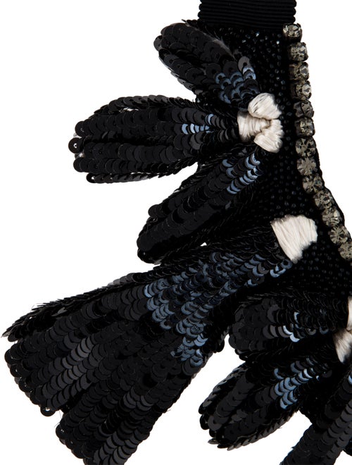 Etro Crystal, Sequin & Bead Collar Necklace