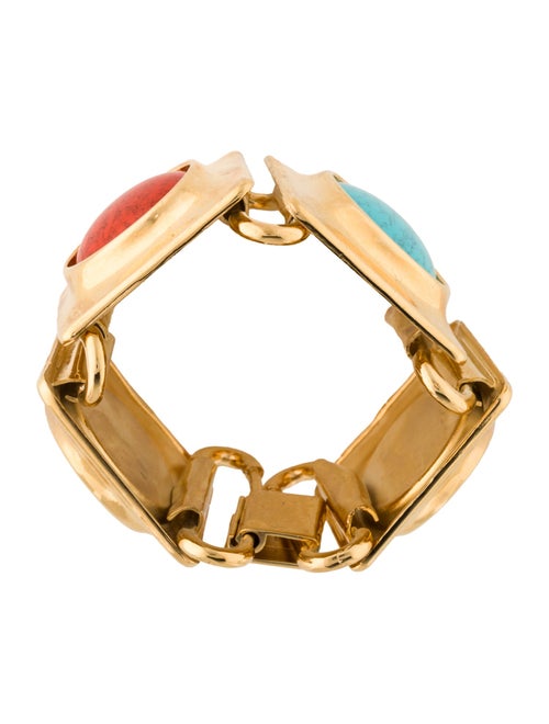 Etro Multi Stone Link Bracelet