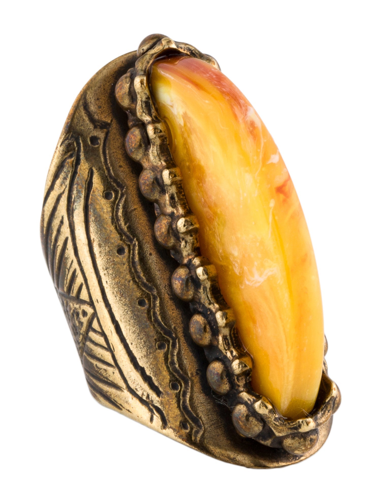 Etro Resin Slice Ring