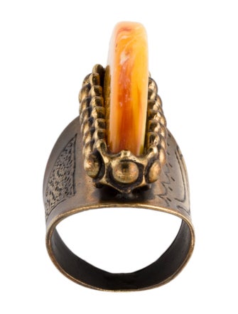 Etro Resin Slice Ring