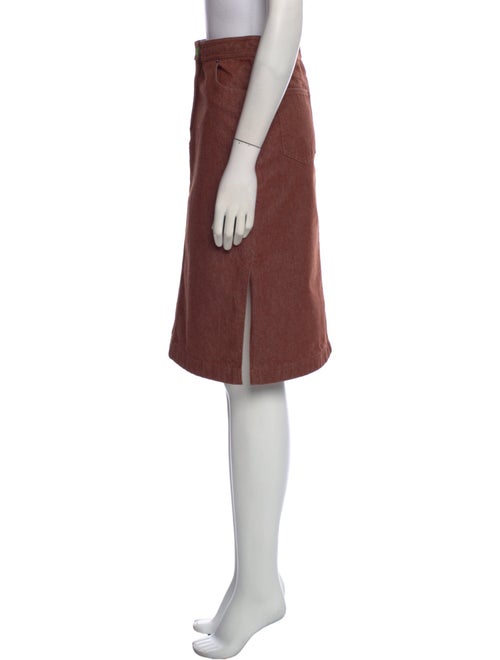 Etro Ruffle Embellishment Knee-Length Skirt