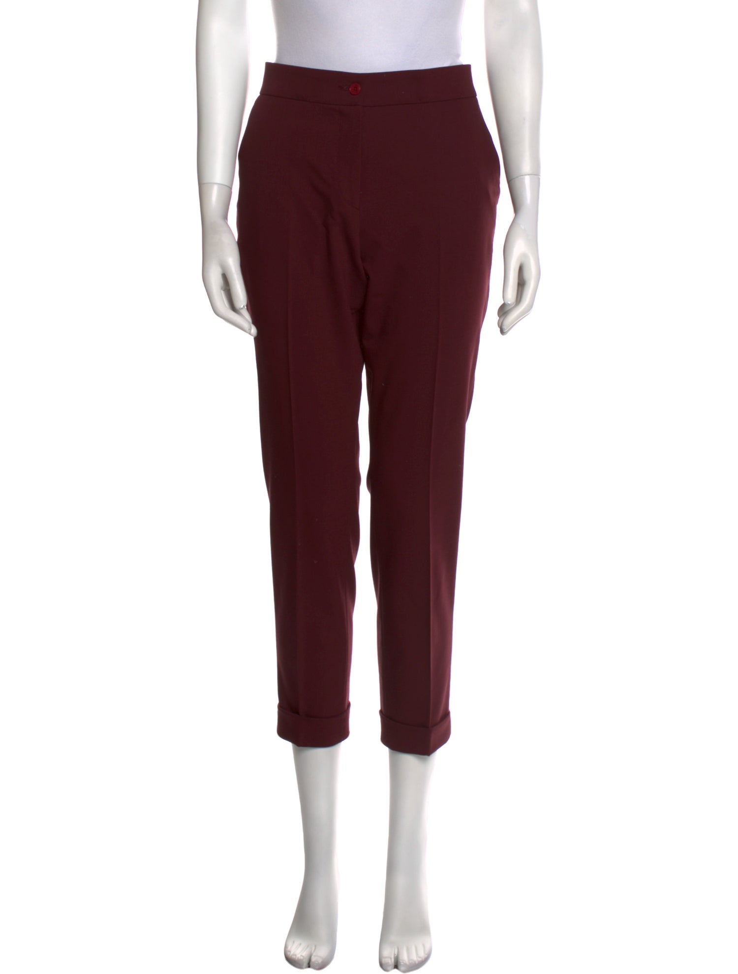 Etro Wool Straight Leg Pants
