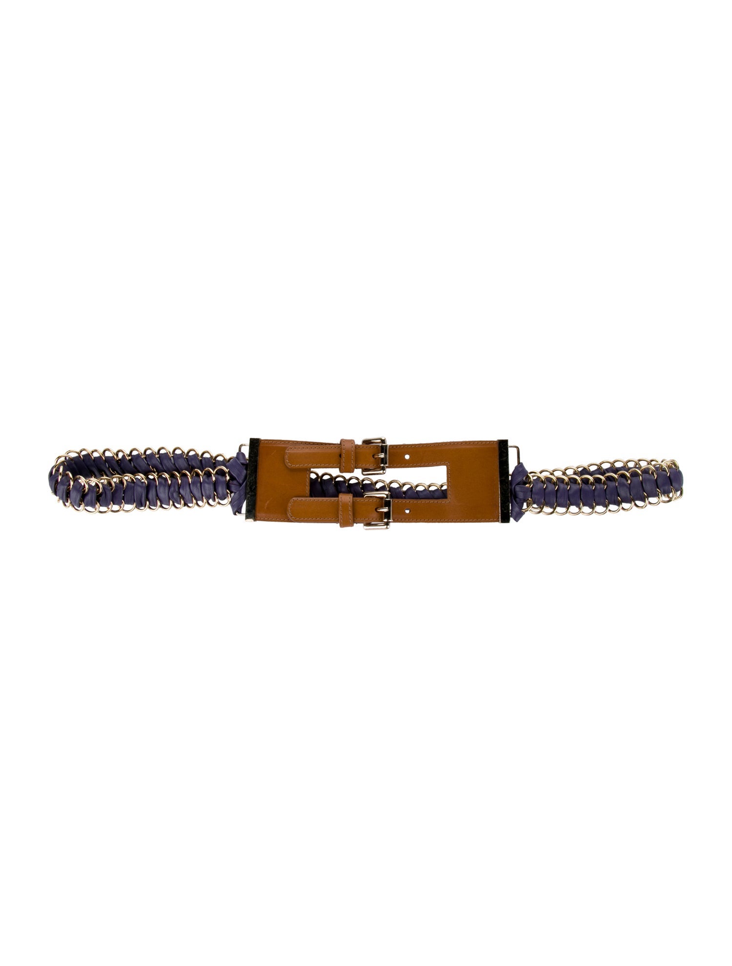 Etro Goat Leather Waist Belt