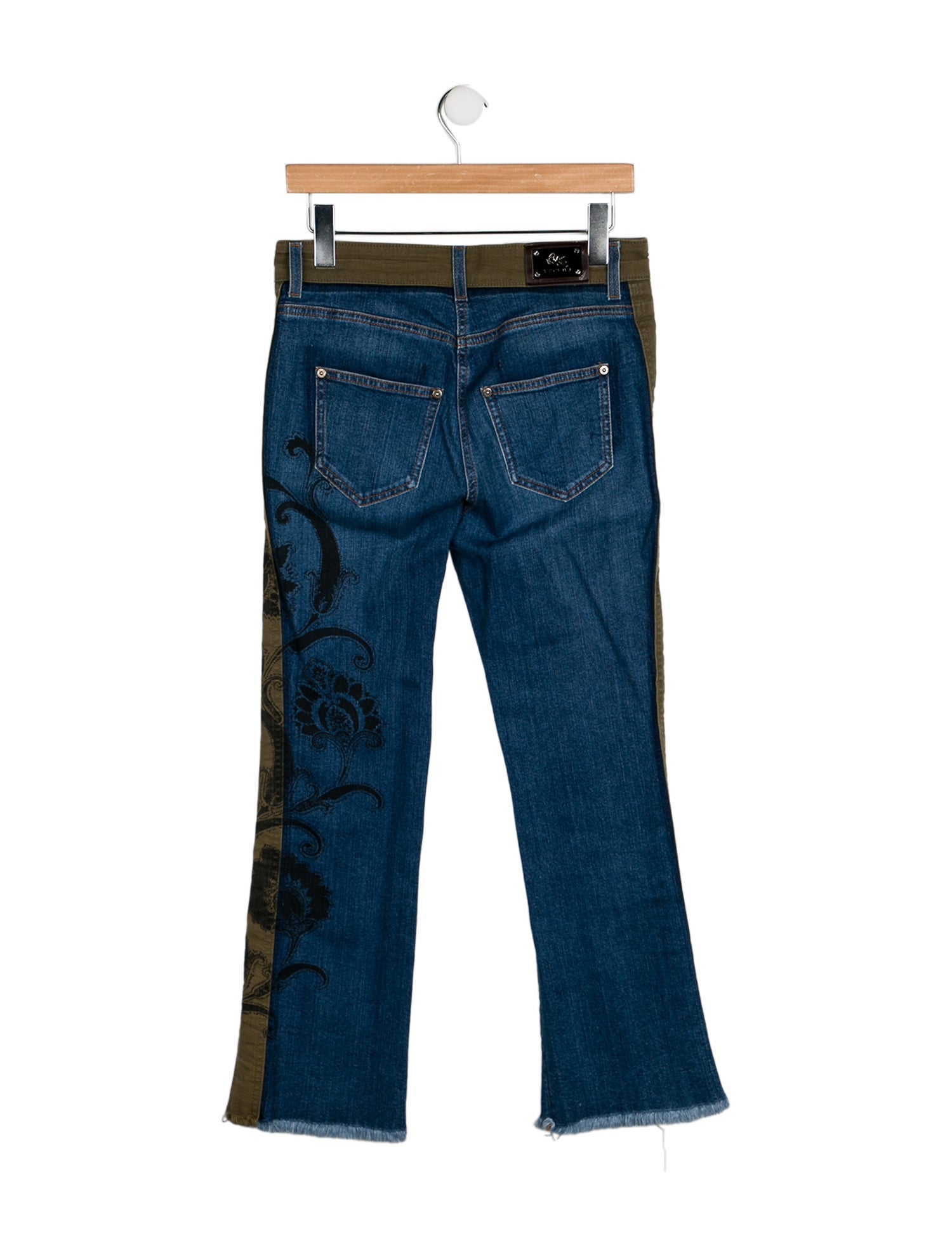 Etro Mid-Rise Straight Leg Jeans