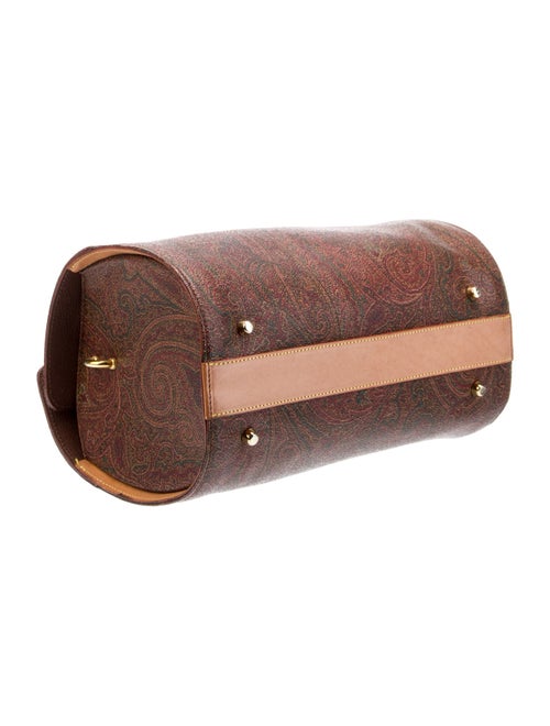 Etro Leather Top Handle Bag