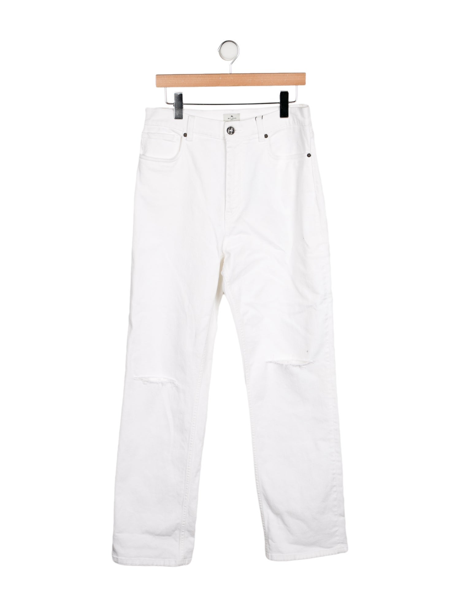 Etro High-Rise Wide Leg Jeans