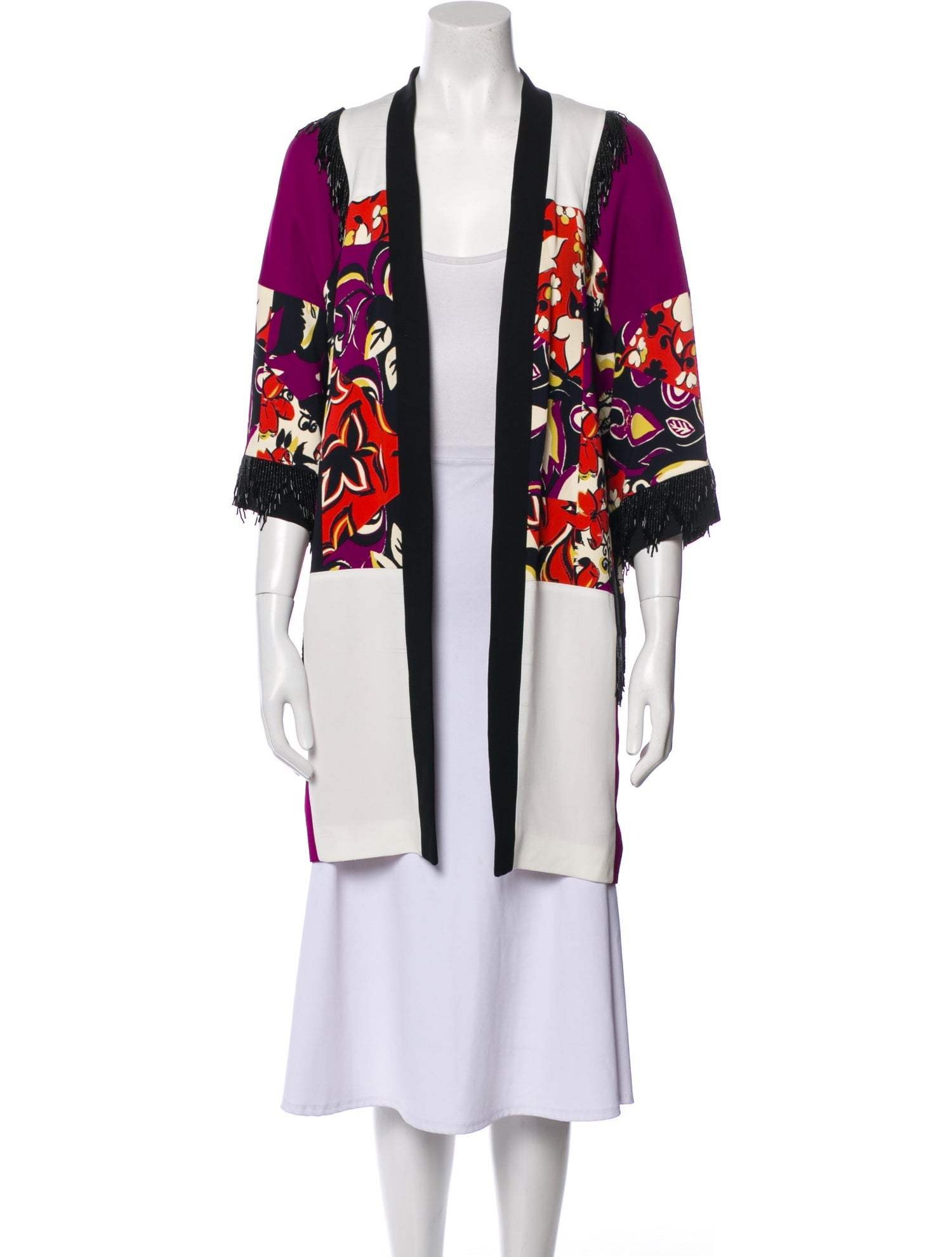 Etro Floral Print Coat