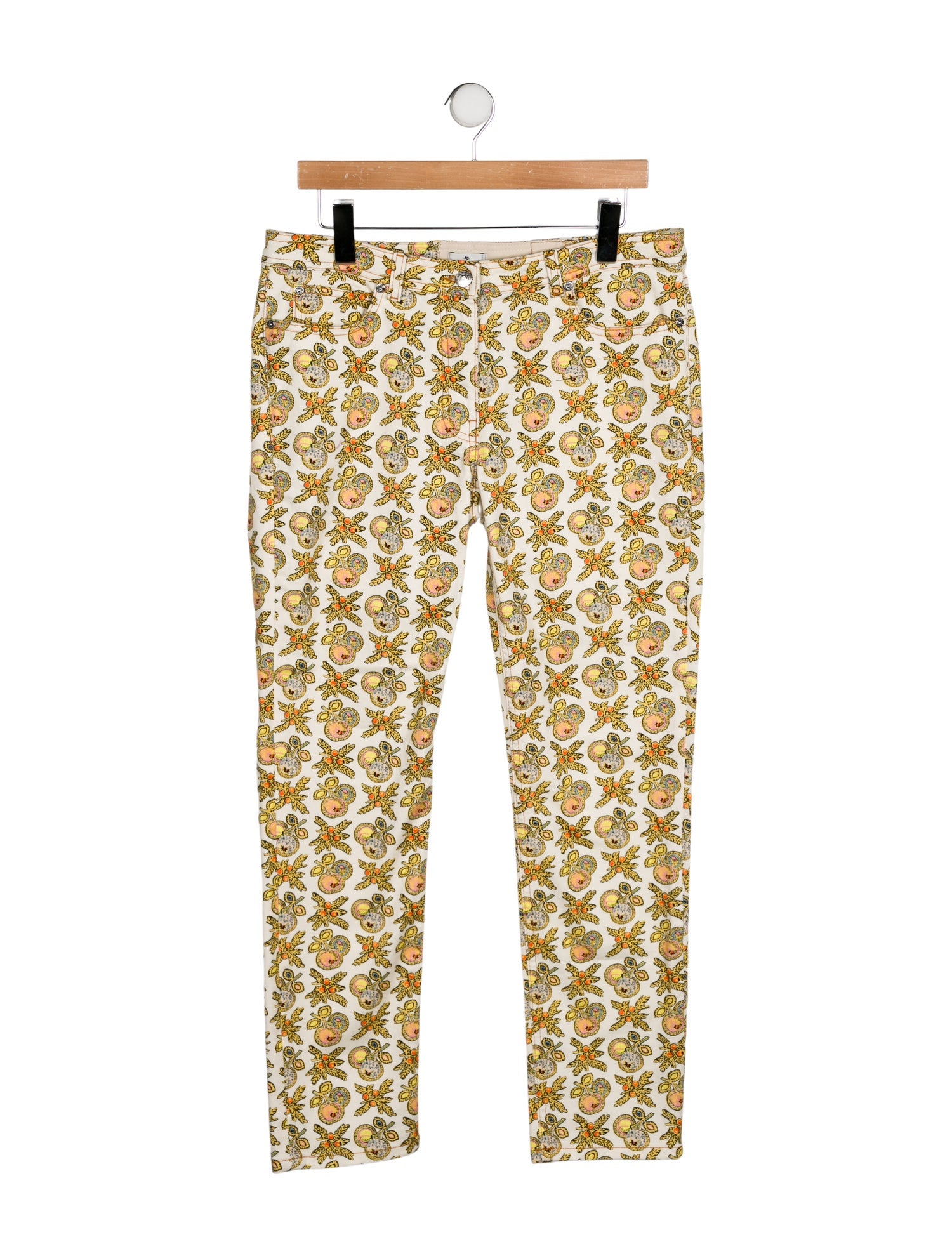 Etro Mid-Rise Straight Leg Jeans