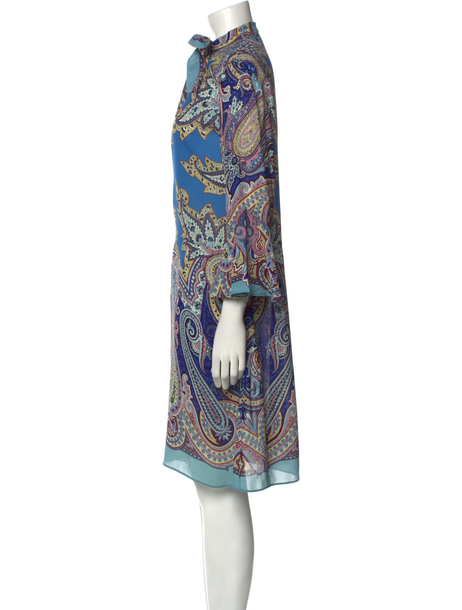 Etro Paisley Print Knee-Length Dress