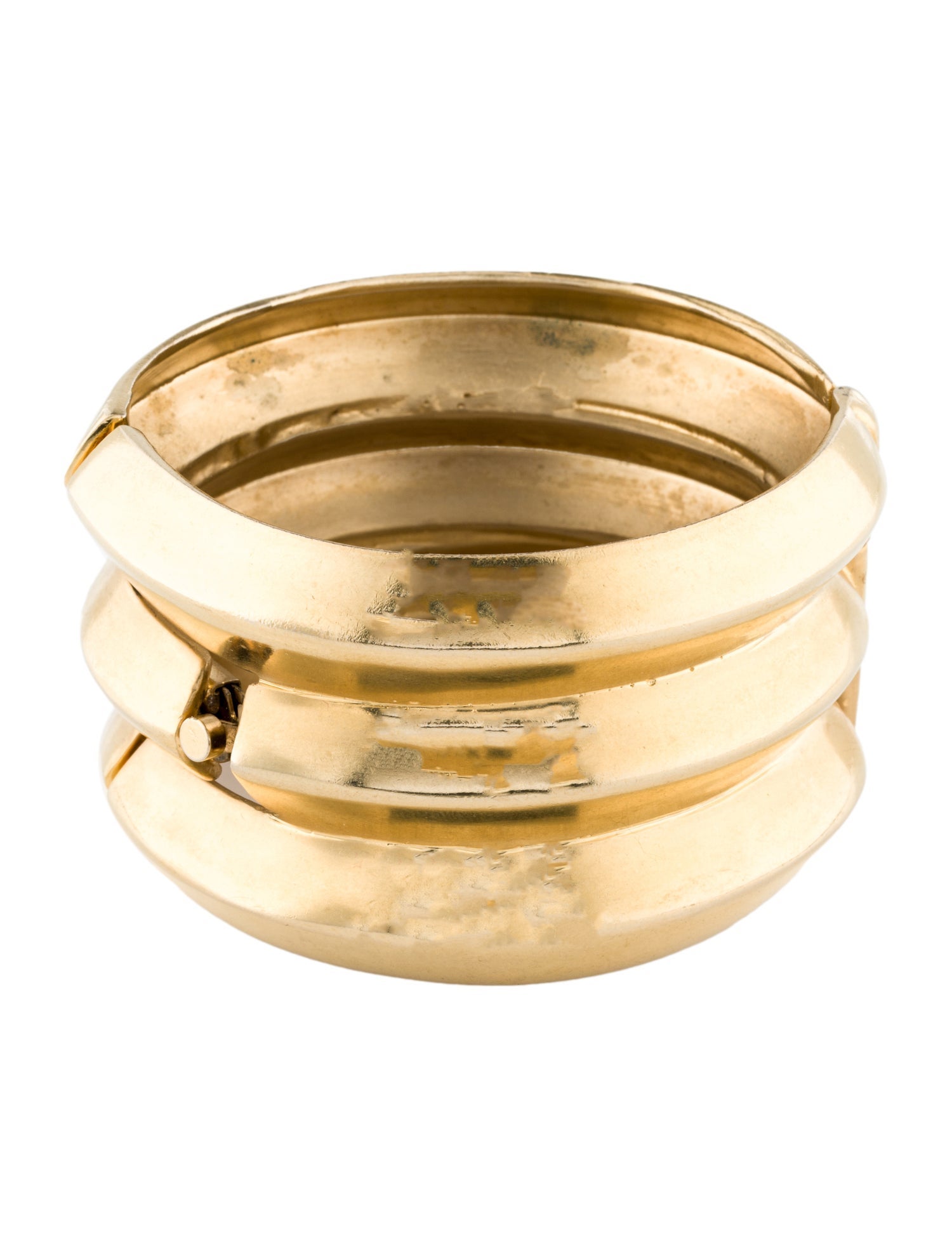 Etro Fluted Hinged Bangle
