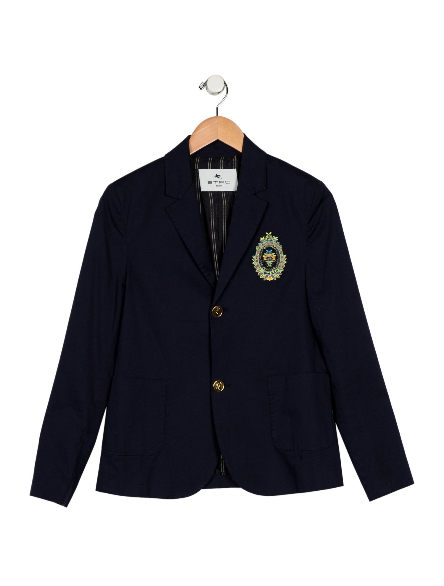 Etro Kids' Girls' Long Sleeve Blazer