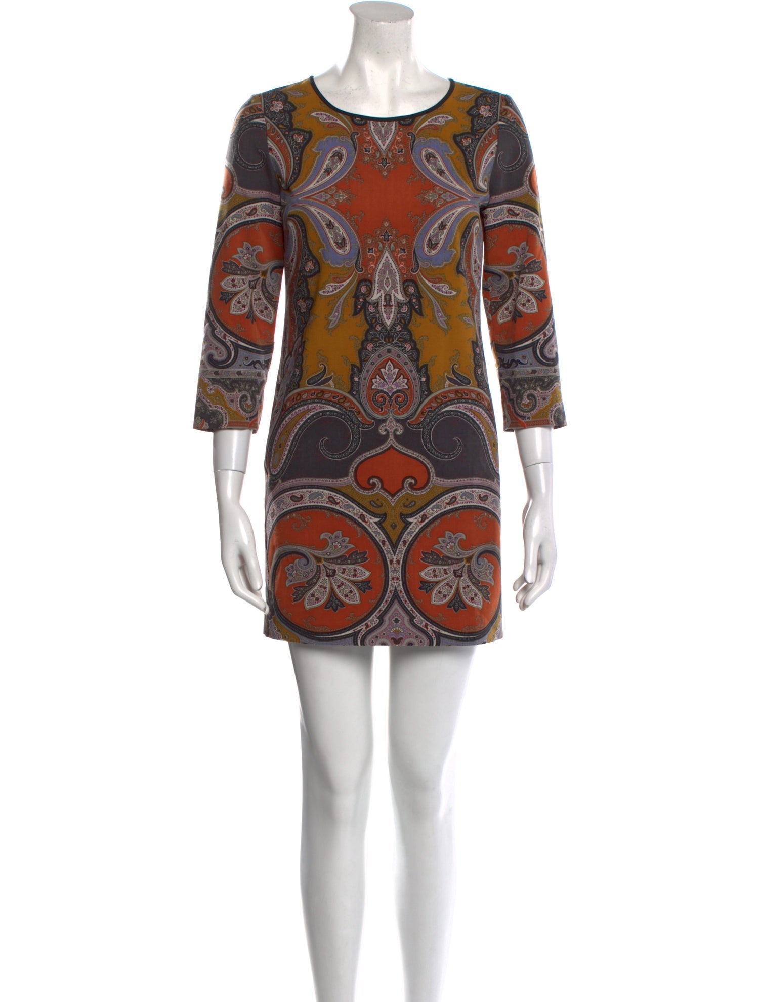 Etro Wool Mini Dress - Dresses, Clothing - ETR221149 | The