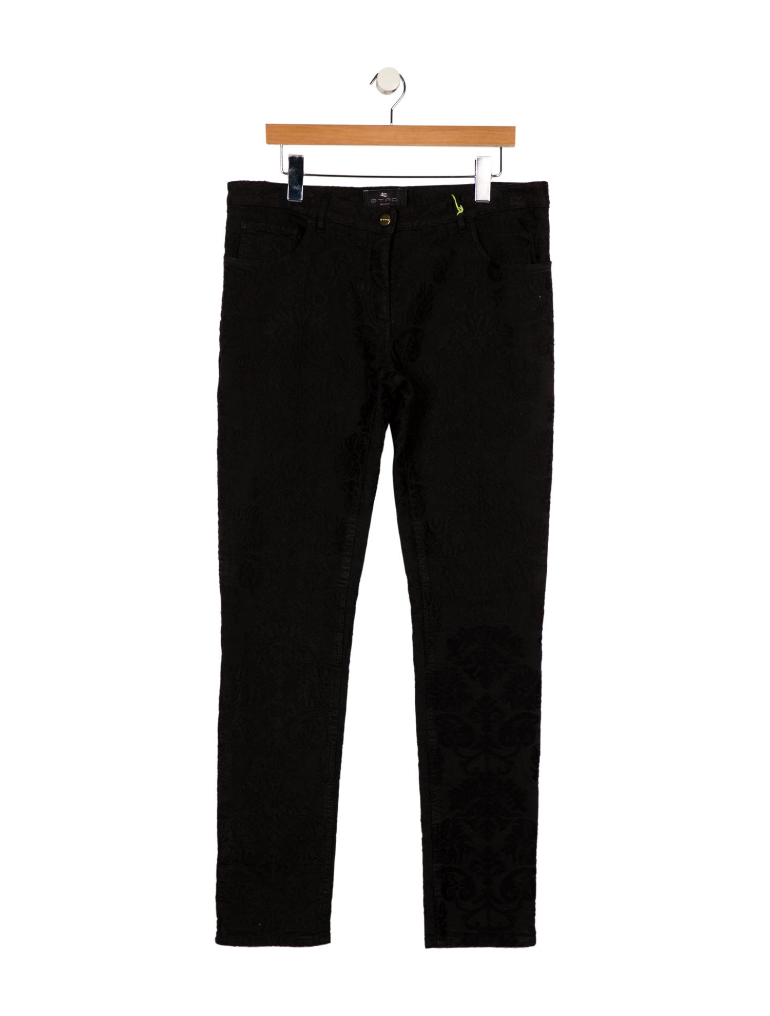 Etro Mid-Rise Straight Leg Jeans