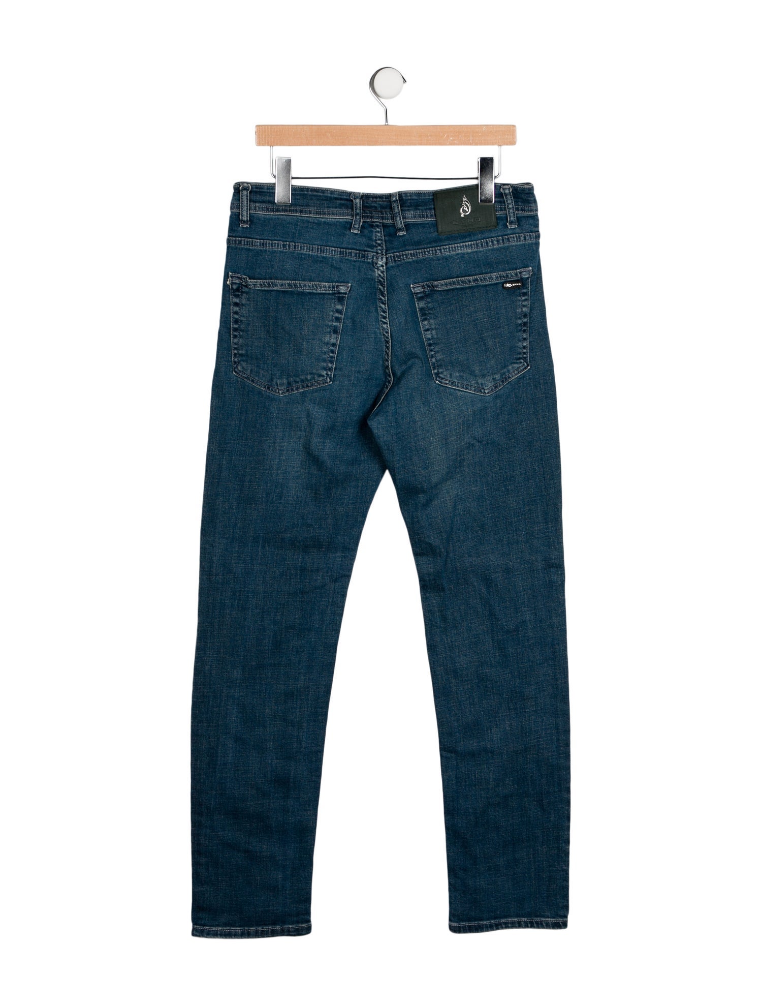 Etro Mid-Rise Straight Leg Jeans