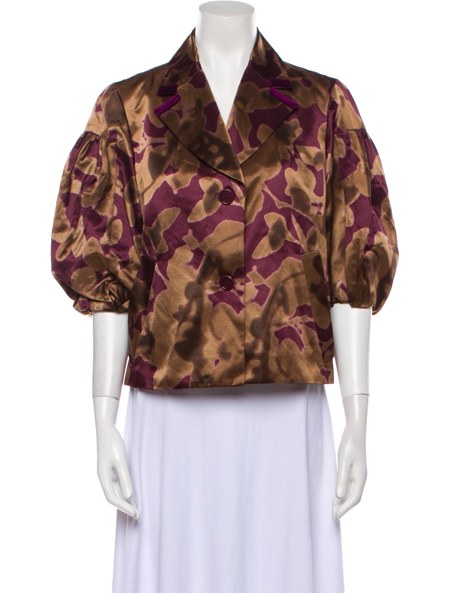 Etro Floral Print Evening Jacket