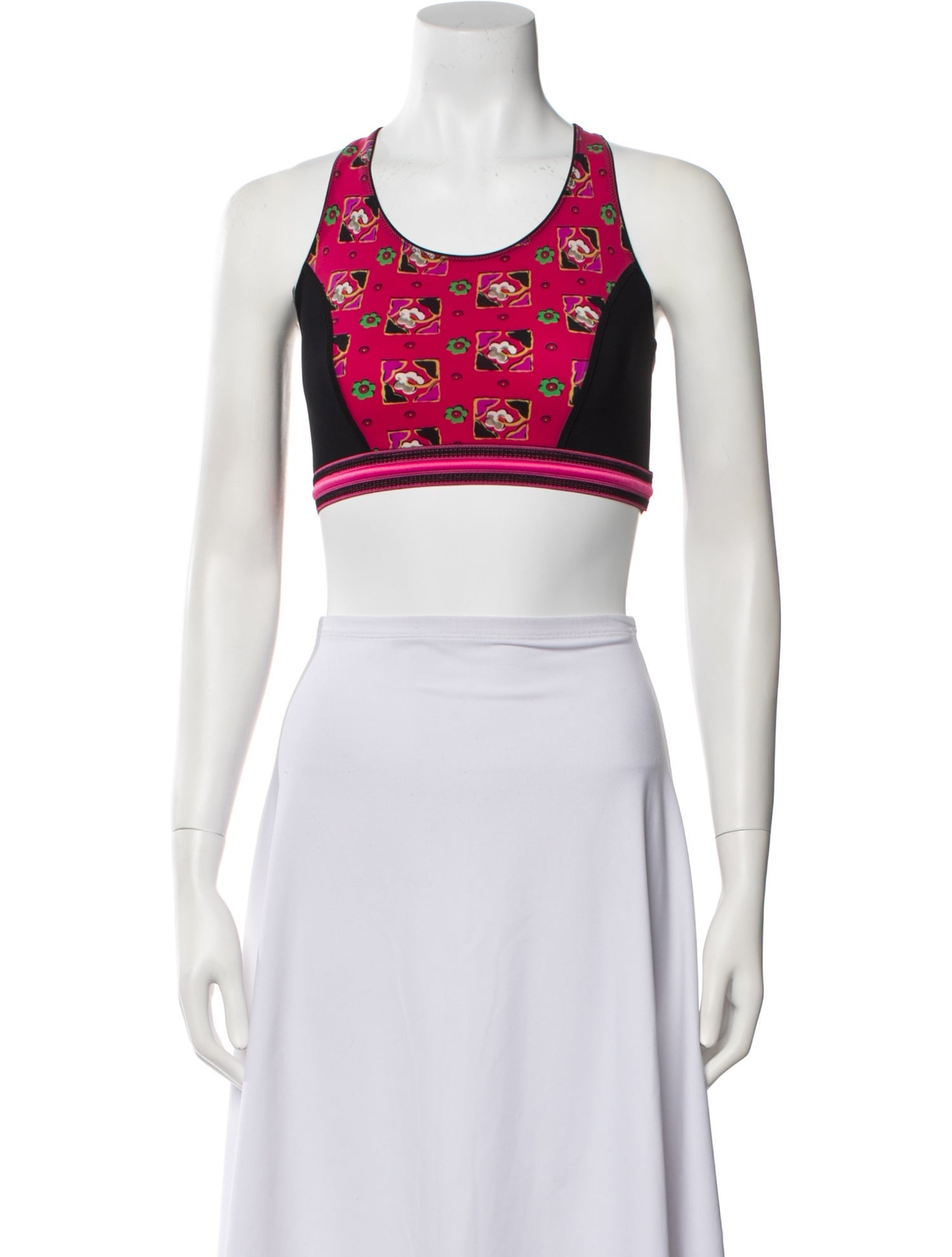 Etro Printed Scoop Neck Crop Top w/ Tags