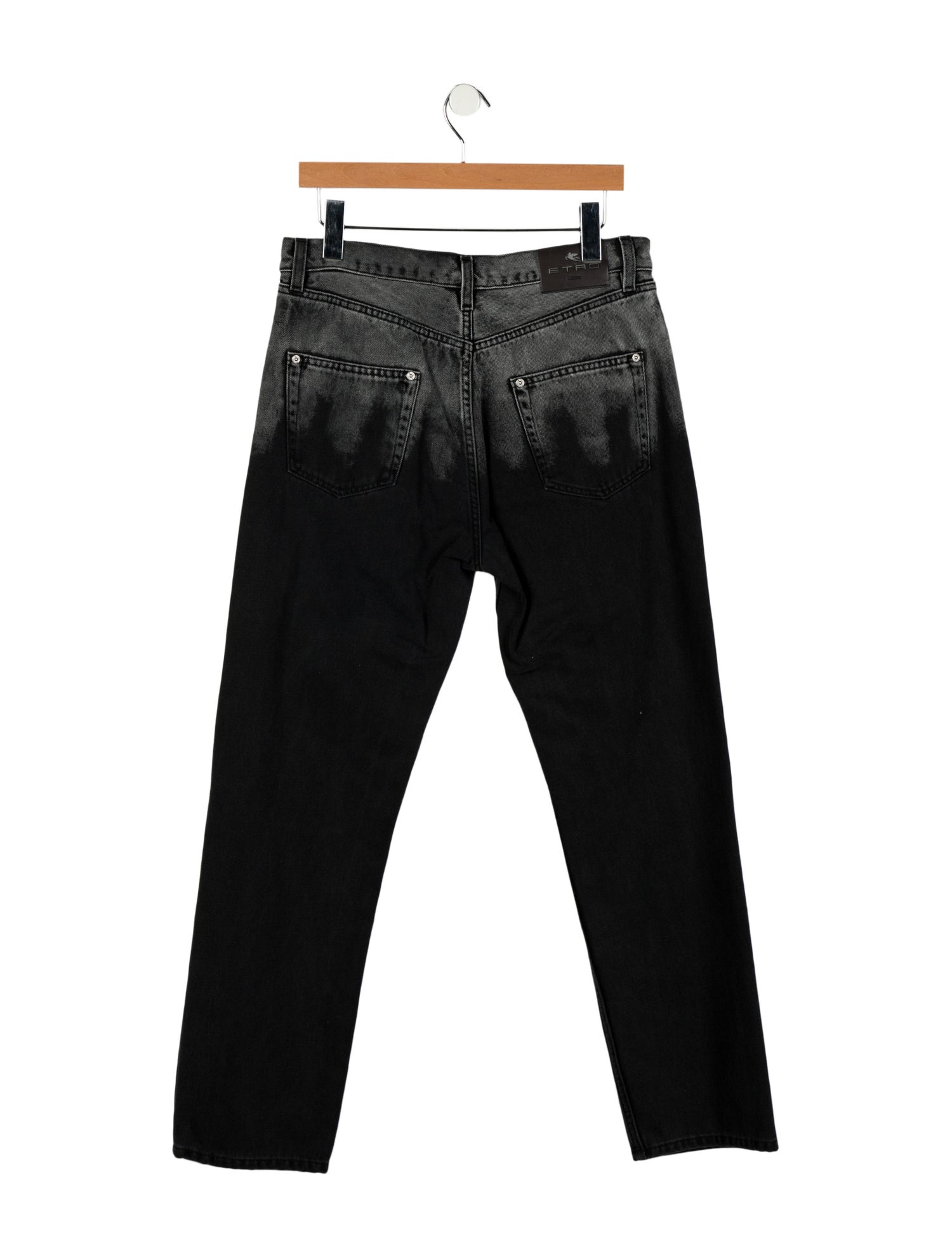 Etro High-Rise Straight Leg Jeans w/ Tags