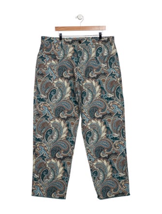 Etro High-Rise Wide Leg Jeans