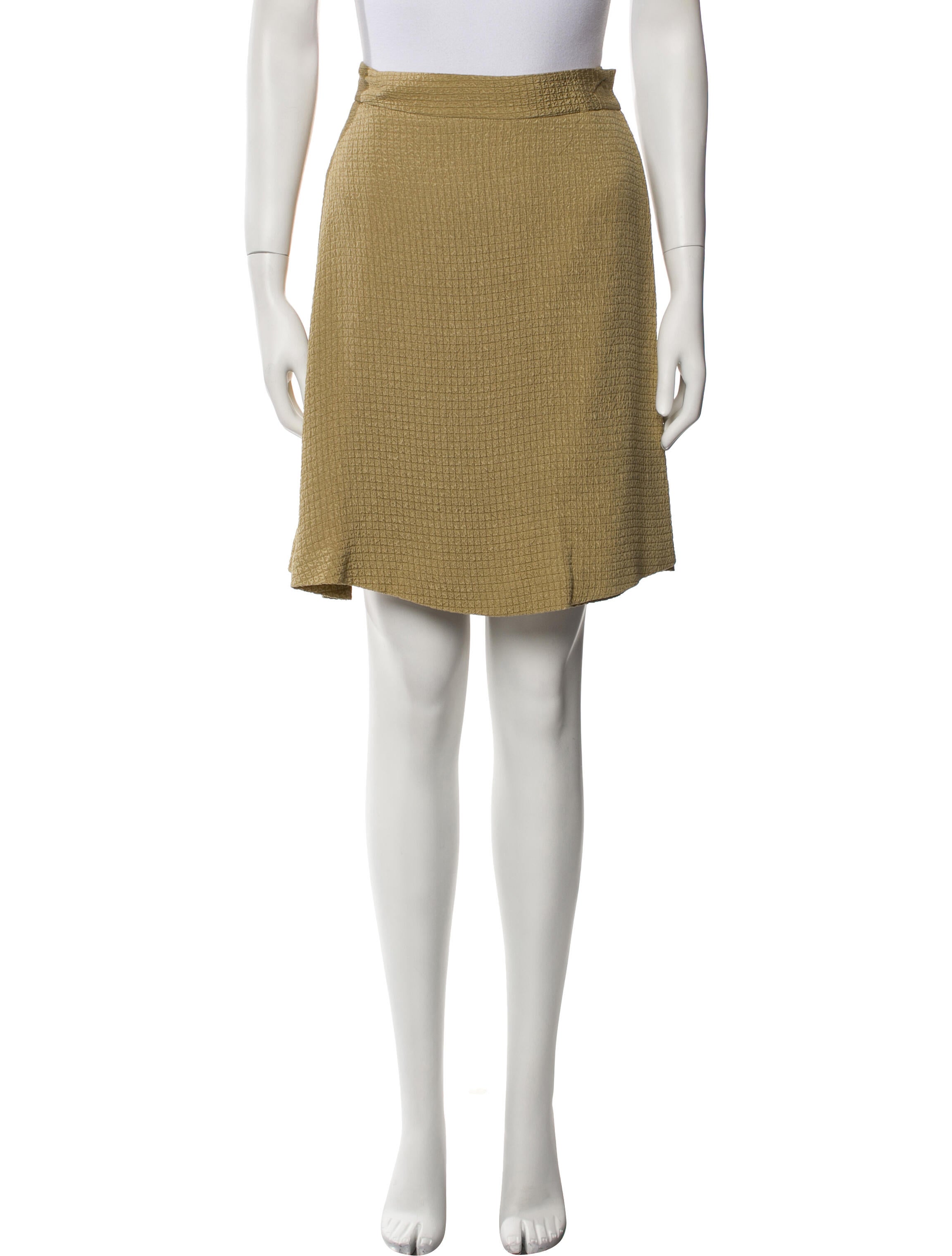 Etro Silk Knee-Length Skirt